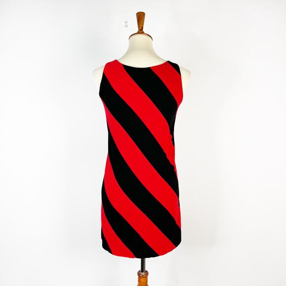 Bailey 44 black & red striped dress Size Extra Small - Picture 2 of 6